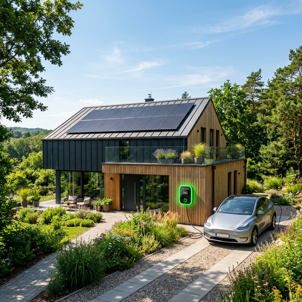 Laden met zonnepanelen: Opladen met gratis stroom